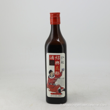 5 anni Shaoxing Huadiao Alcool in bottiglia di vetro